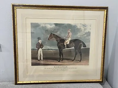 Antique 1831 JF Herring RG Reeve Engraving Print Birmingham Winner Leger Stakes • £1425.23