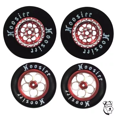 9767R 1/24 MAGNUM Drag Racing Tire SET 1-3/16  X 400  Wide Red - MID AMERICA • $66