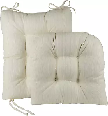 $49.33 • Buy The Gripper Jumbo Rocking Chair Cushions Set Of 2 Seat Pad  Back Pad Non Slip