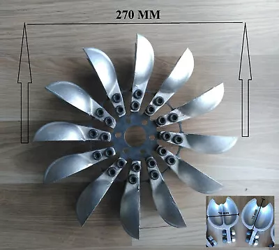 £106.27 • Buy PELTON HYDRO TURBINE ALUMINUM WATER WHEEL ( Ext Diameter = 270 Mm & 10.63 Inch )