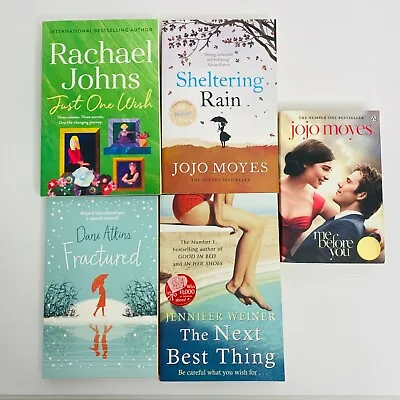 $28 • Buy 5 X Assorted Books Women's Fiction Drama Large Paperback Family Chic Lit 