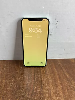 Apple IPhone 12 A2172 6.1  3.0GHz Apple A14 Bionic 4GB 128GB Green Unlocked READ • $199.99