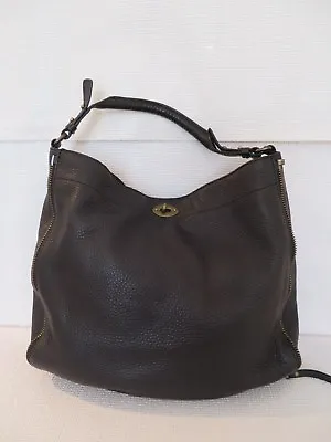 New J.crew Sawyer Hobo Black Leather 37121 $ 298 • $119