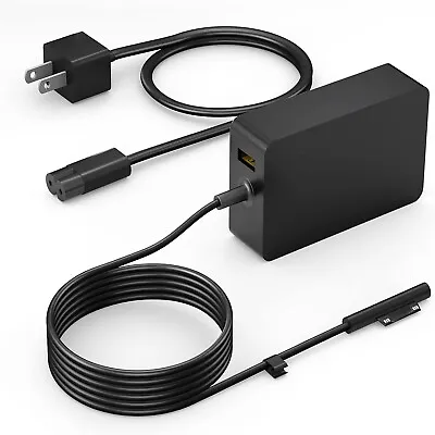 Surface Pro Charger 15V 65W For Microsoft Surface Pro 9/8/7+/7/6/5/4/3/X  • $13.49