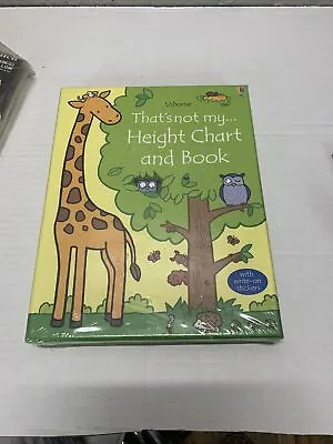 Usborne That's Not My Height Chart And Book With Write On Stickers New In Box • $14.25