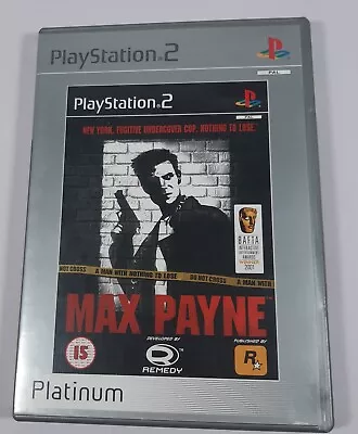 Max Payne Sony Playstation 2 Game PAL PS2 • $10.87