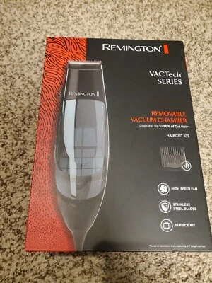 $49 • Buy Remington Men's Corded Electric Hair Clipper Kit With Vacuum - HKVAC-2000 Black