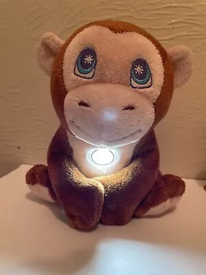 Flashlight Friends Monkey Plush Stuffed Animal 2013 Bedtime Buddies TESTED WORKS • $18.99