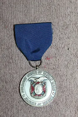 Original U.S. Military Order Of World Wars Award Of Merit Medal W/Full PB Ribbon • $12.95