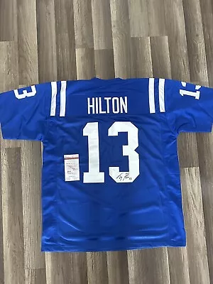 T.Y. HILTON Signed Autographed Colts Jersey JSA XL • $95