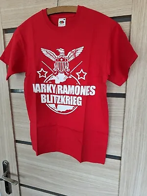 Marky Ramone Blitzkrieg Tour  Ramones Punk T-Shirt Size S Small • $9.99