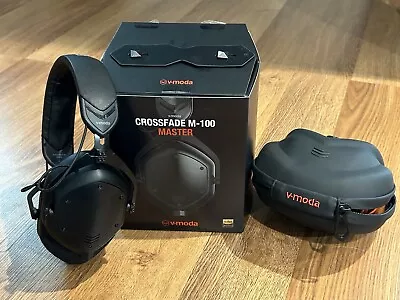 V-MODA Crossfade M-100 Master Over-ear Headphones - Matte Black DJ Production • $189.99