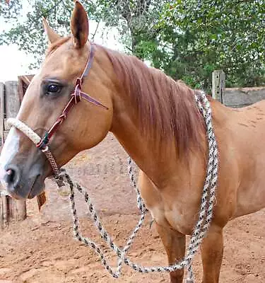 Cowboy Working Hackamore Mane Hair Mecate Reins • $213