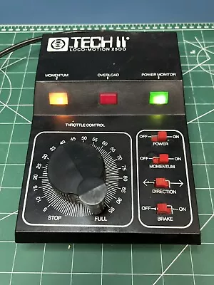 MRC Tech II Loco-Motion 2500 DC Hobby Transformer Power Supply N HO G Scales • $39.95