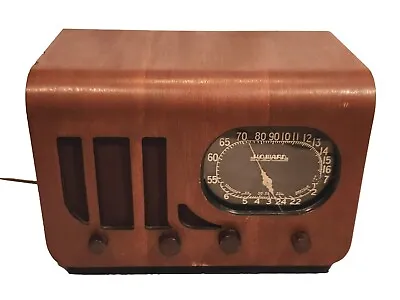Rare Vtg Hard To Find Howard 225 Desktop Tube Radio 1946 Wood Case Working Orig! • $329.99