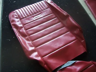 1966 Ford Mustang Bucket Seat Coverdeluxepony66norsredsingle Seat • $125