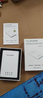 RAVPower FileHub RP-WD01 White All-in-One Wireless Router W/ 3000mAh Power Bank • $19.99