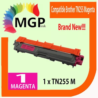 1x Compatible Magenta Toner Cartridge TN-255M For Brother HL-3150CDN MFC-9140CDN • $19
