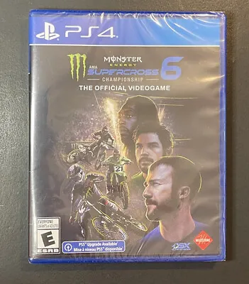 Monster Energy Supercross 6 [ The Official VideoGame ] (PS4) NEW • $29.33