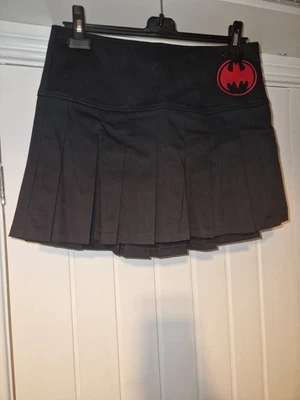 £22.99 • Buy DOLLS KILL X DC Black The Batman Skirt UK 12, US 8