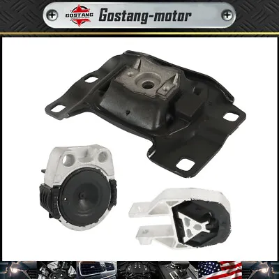 New For 2012-2018 Ford Focus 2.0L L4 3Pcs Engine Motor & Transmission Mount Kit • $45.83