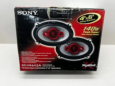 Sony XS-V4642A 4-Way 4in. X 6in. Car Speaker Open Box • $39.99