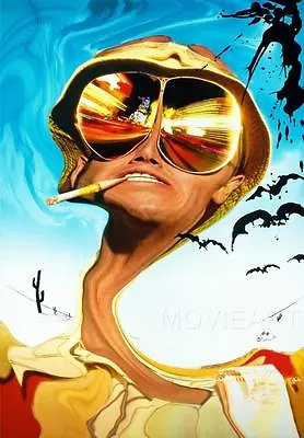 £5.34 • Buy Fear And Loathing In Las Vegas Textless Movie Poster Film A4 A3 Art Print Cinema