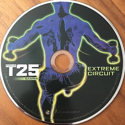 Focus T25 Gamma Replacement DVD: Extreme Circuit - Shaun T • $10