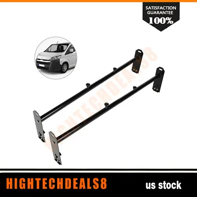 Universal Adjustable Van Ladder Luggage Roof Rack 2 Bar For Ford Chevy GMC • $66.49