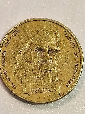 Rare 1996 Australian $1 One Dollar Coin Father Of Federation Sir Henry Parkes • $20000