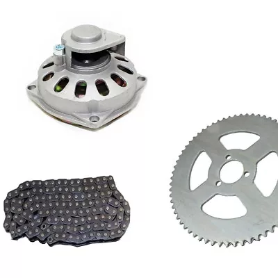 6T Clutch Drum Bell Housing +T8F Chain +Sprocket 49cc Pocket Quad Dirt Bike ATV • $35.05