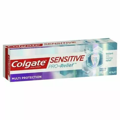 2 X Colgate Toothpaste Sensitive Pro Relief Enamel Multi Protect 110g OzHealthEx • £25.06
