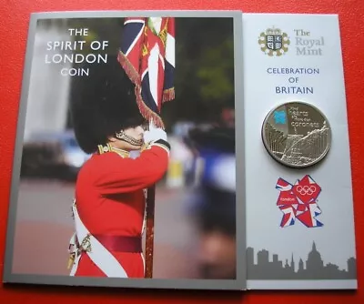 2010 The Spirit Of London Celebration Of Britain Five 5 Pound Coin BU • £49.95