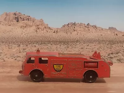 Vintage LoneStar Toy Fire Truck Engine 1960s Old Toy Fire Dept GLC • £1.99
