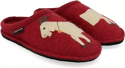 HAFLINGER – Goat Slippers – Indoor For Women – Soft And Sturdy...  • £177.63