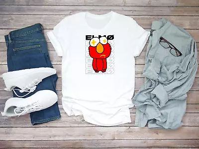 £9.50 • Buy Elmo Art Sesame Street Design Short Sleeve Men T Shirt F270