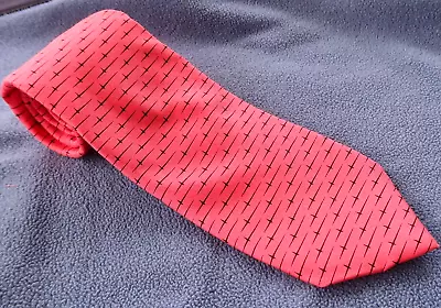 Men's VINEYARD VINES Pink Magenta SILK TIE Neck - Navigant Credit Union RI • $19.50