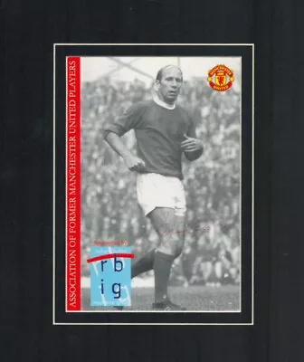 Bobby Charlton SIGNED & Mounted Photo Autograph Man Utd & England Legend W/ COA • £39.99