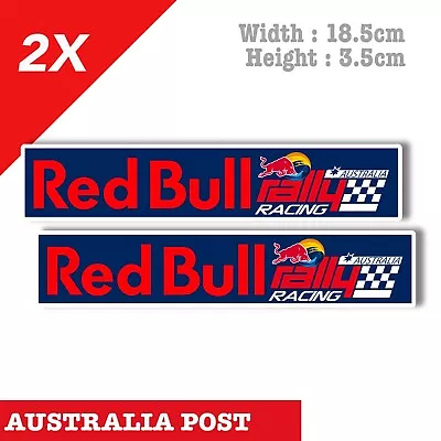 RED BULL Rally Racing Australia Logo  Decal Sticker • $7.20