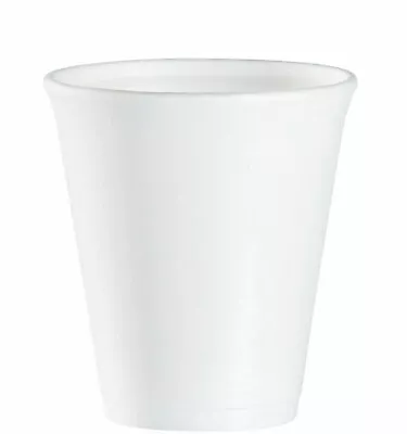 £5.75 • Buy Polystyrene Insulated Cup For Hot Or Cold Drink 7oz 207ml Pack Of 25