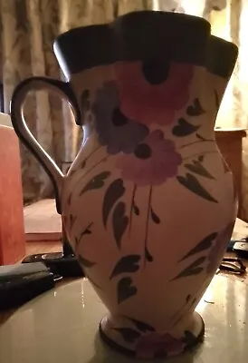 Vintage Jug. Ivoryware Hancock. Handpainted  • £5