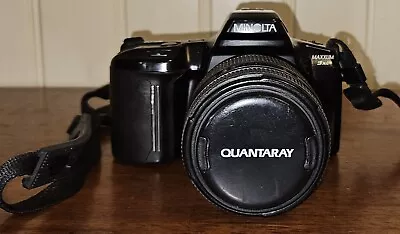 Minolta Maxxum 3xi Camera With Quantaray Lens • $29.99