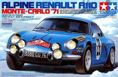 Tamiya 1/24 Alpine A110 Monte-Carlo '71 Ltd Edition • £24.99