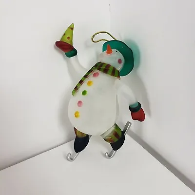 Vintage Avon Lighted Snowman Ornament Snowman • $20.99