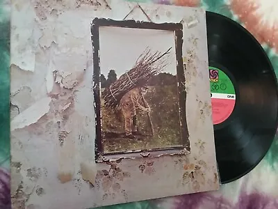 Led Zeppelin IV 4 Untitled Gatefold Oz Press SD 7208 1971 G+ • $60