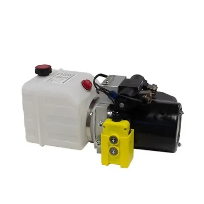 Flowfit 12V DC 0.75cc Pump Double Acting Hydraulic Power Pack With 4.5L Tank • £316.72