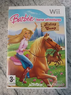 Barbie Horse Adventure Riding Camp Wii Complete With Manual Nintendo Wii • £6.95