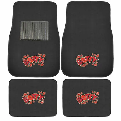 $32.21 • Buy New 4pc KISS Betty Car Truck Front Back All Weather Carpet Floor Mats Set