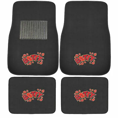 New 4pc KISS Betty Car Truck Front Back All Weather Carpet Floor Mats Set • $31.45