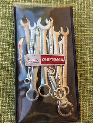 Vintage Sears Craftsman 9-43441 10 Pc. Combination Ignition Wrench Set USA -V- • $12.50